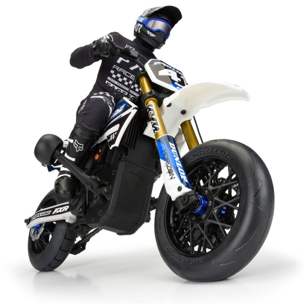 PRO1022210 1/4 Supermoto S3 Motorcycle Front Tire MTD Black (1): PROMOTO-MX